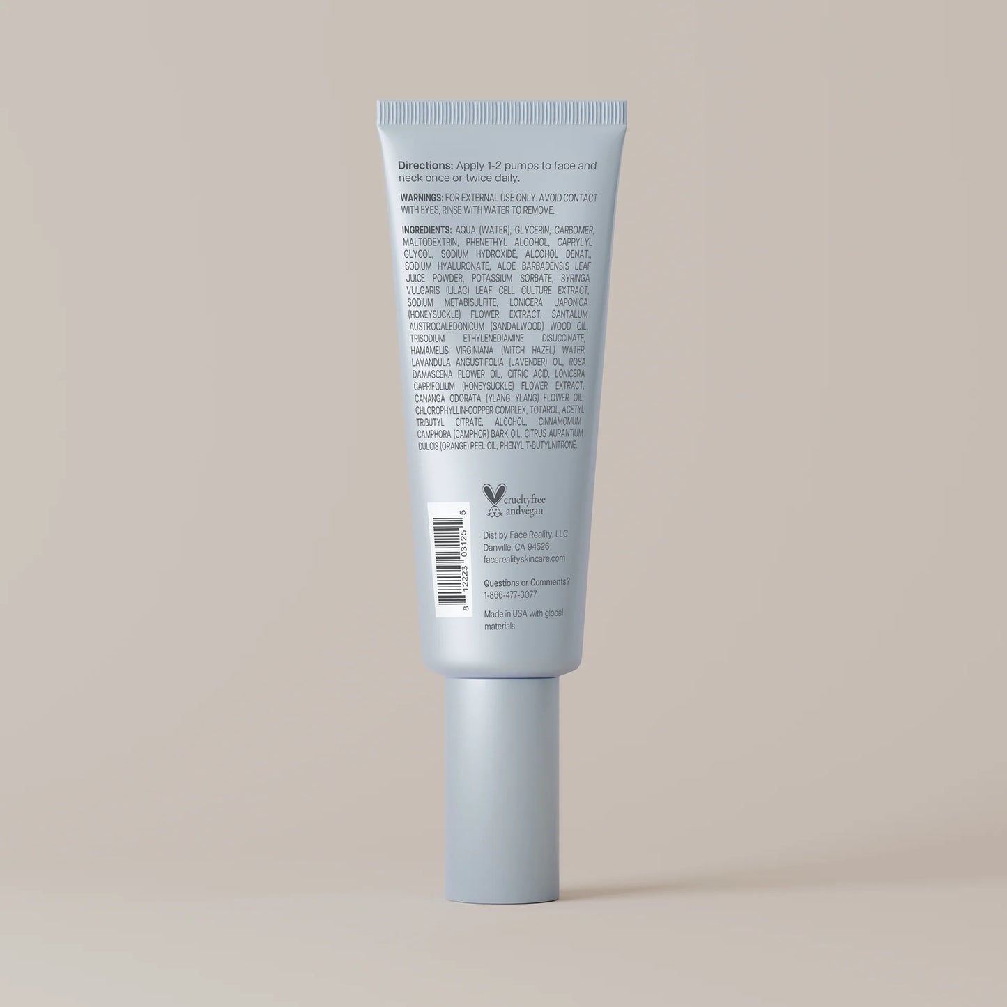 Face Reality HydraBalance Gel 1.7 oz