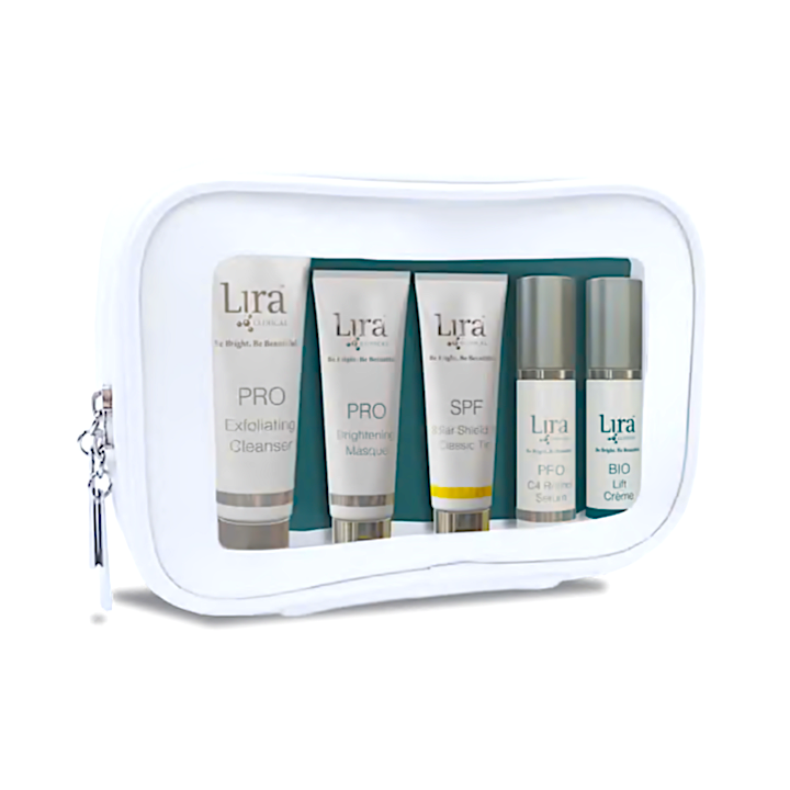 Lira Clinical Travel + Care Kit Anti-Aging/Firming Free with $200+ Purchase using code: LCKIT