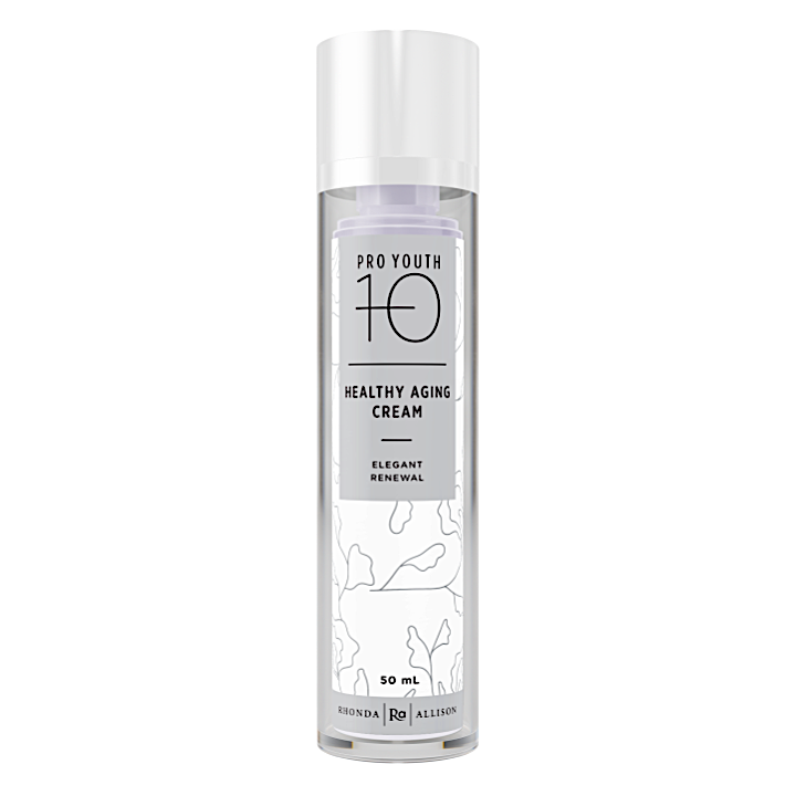 Pro Youth 10 Healthy Aging Cream bottle on a white background