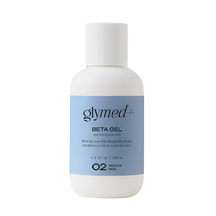 GlyMed+ Beta Gel with 10% Glycolic Acid 4 oz | Facial Hydrator