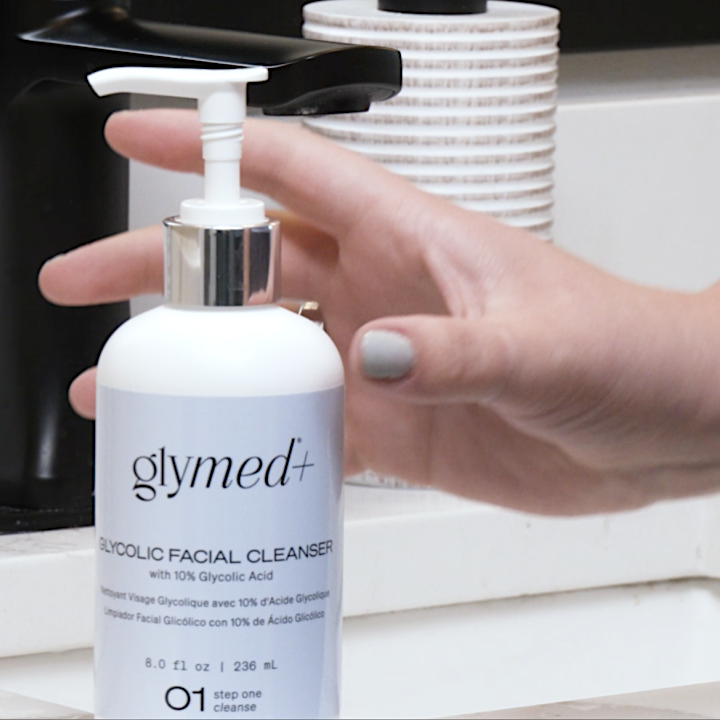 Glymed+ Glycolic Facial Cleanser 8 oz