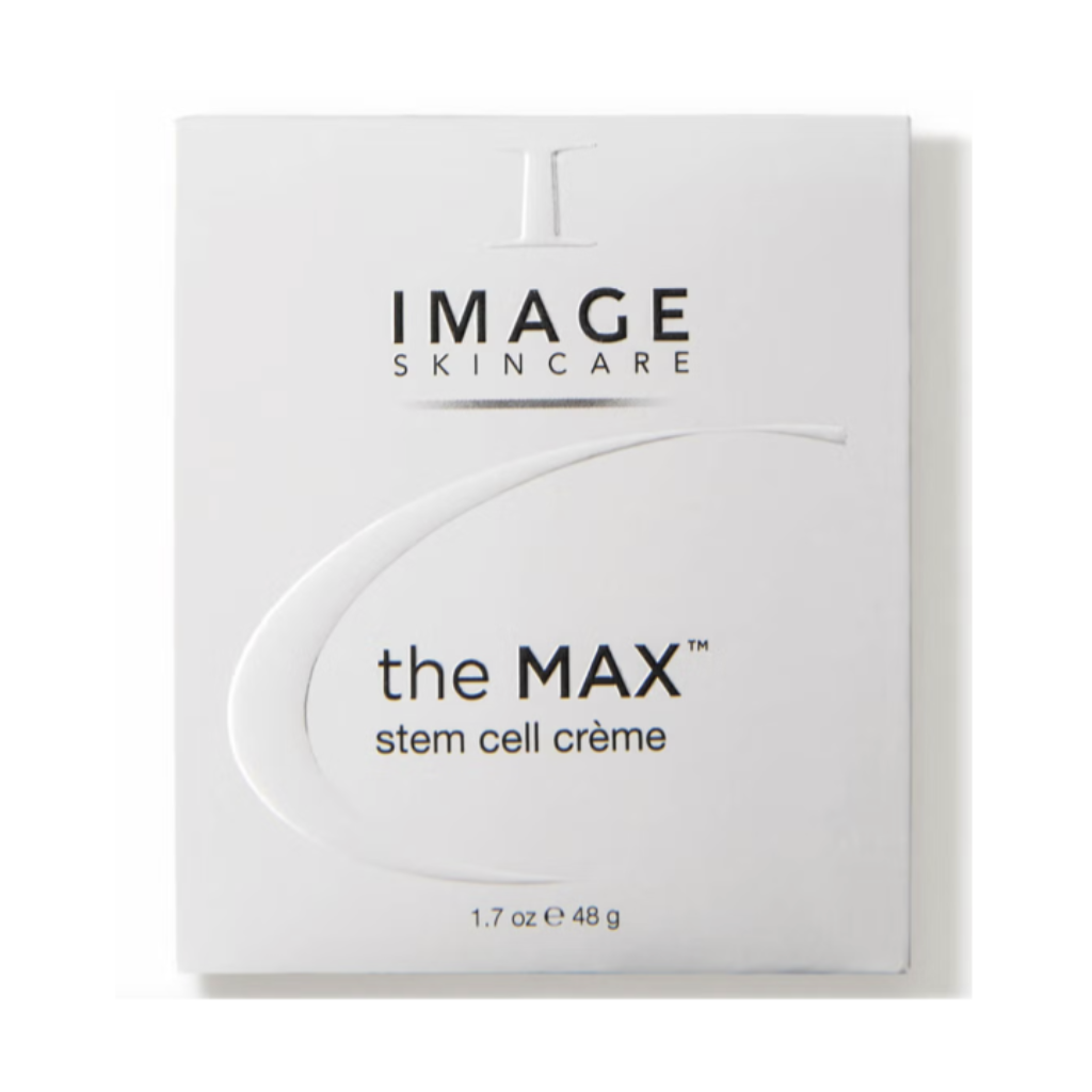 Image Skincare THE MAX creme box on a white backround