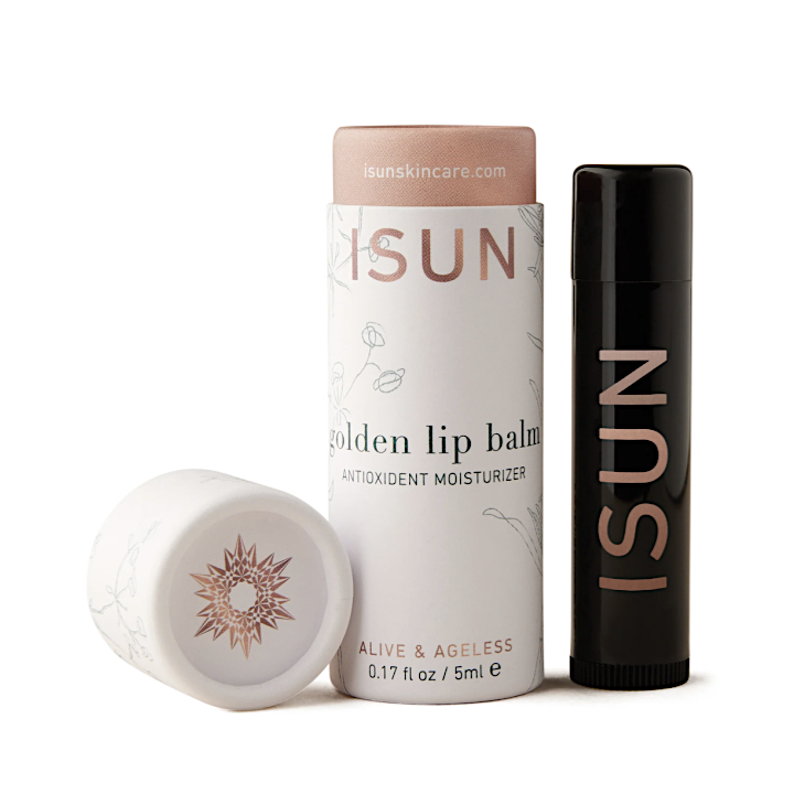 ISUN Golden Lip Balm Antioxidant Moisturizer Sophie's Cosmetics