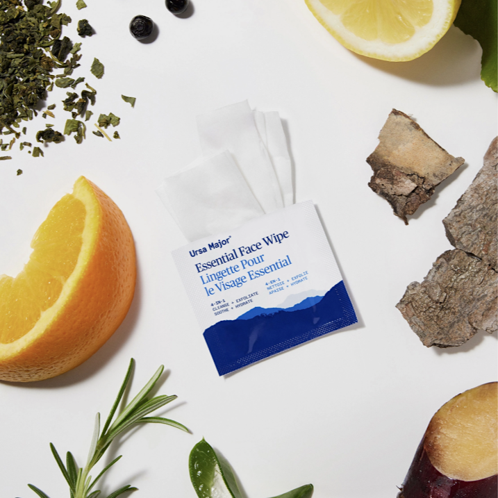 Ursa Major Essential Face Wipes 20-count