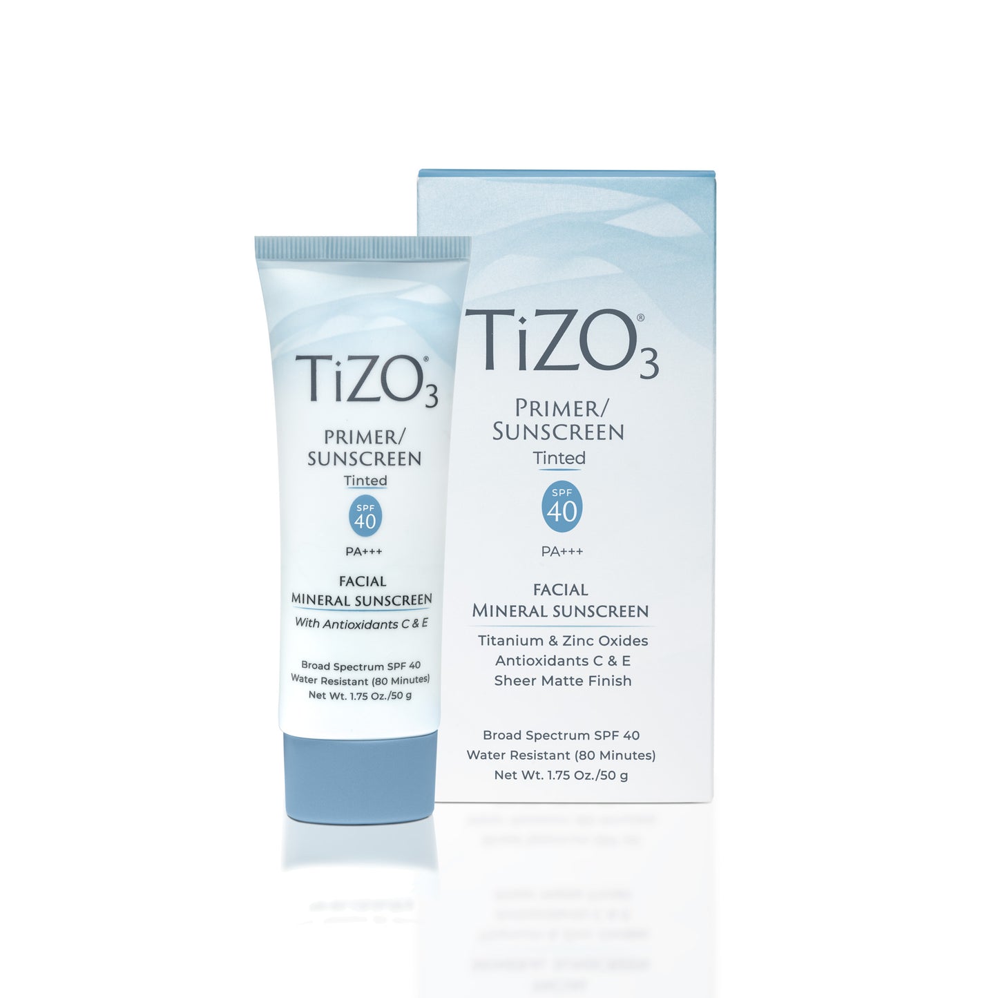 TIZO3 Facial Tinted Mineral Sunscreen SPF 40, 1.75 oz