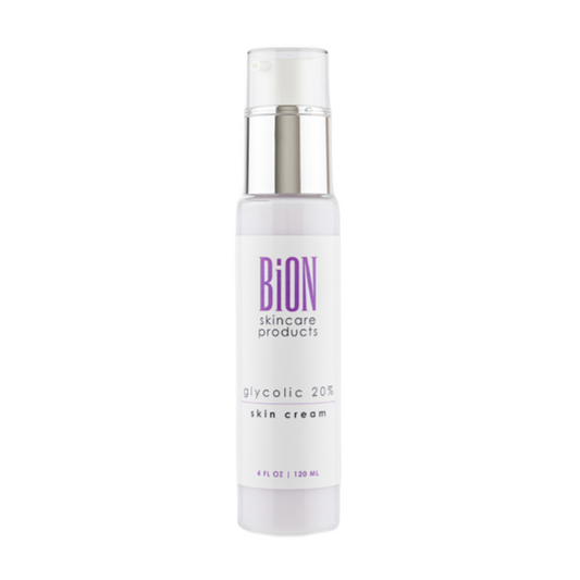 BiON Glycolic 20% Skin Cream 4 oz Free with $85+ Purchase using code: SMOOTH