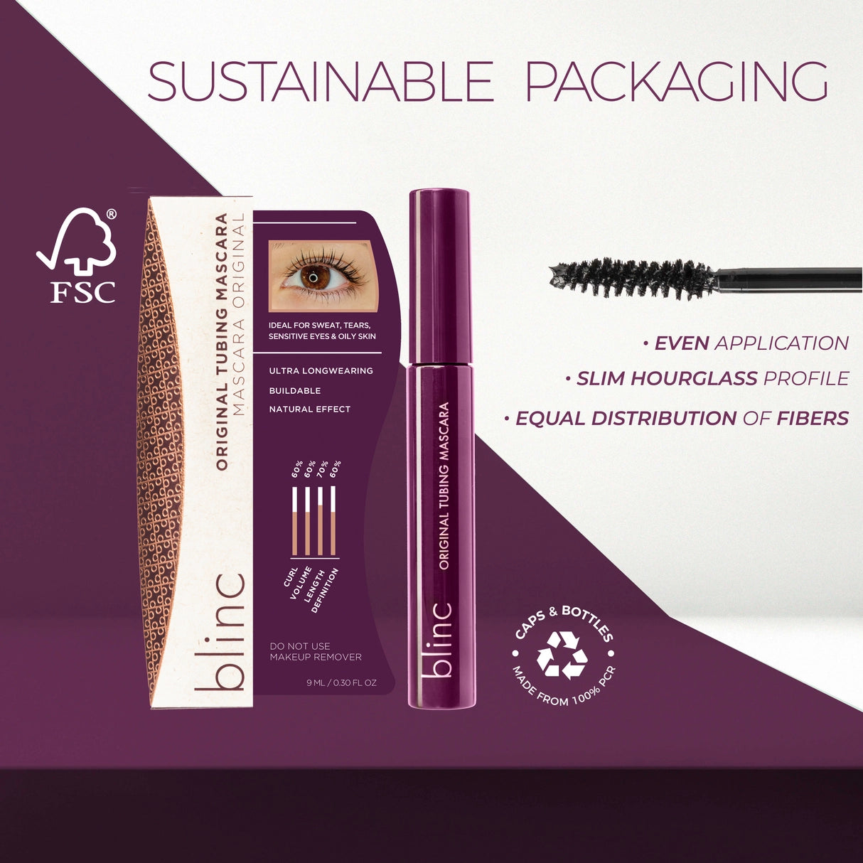 Blinc Original Tubing Mascara 0.21 oz | Black