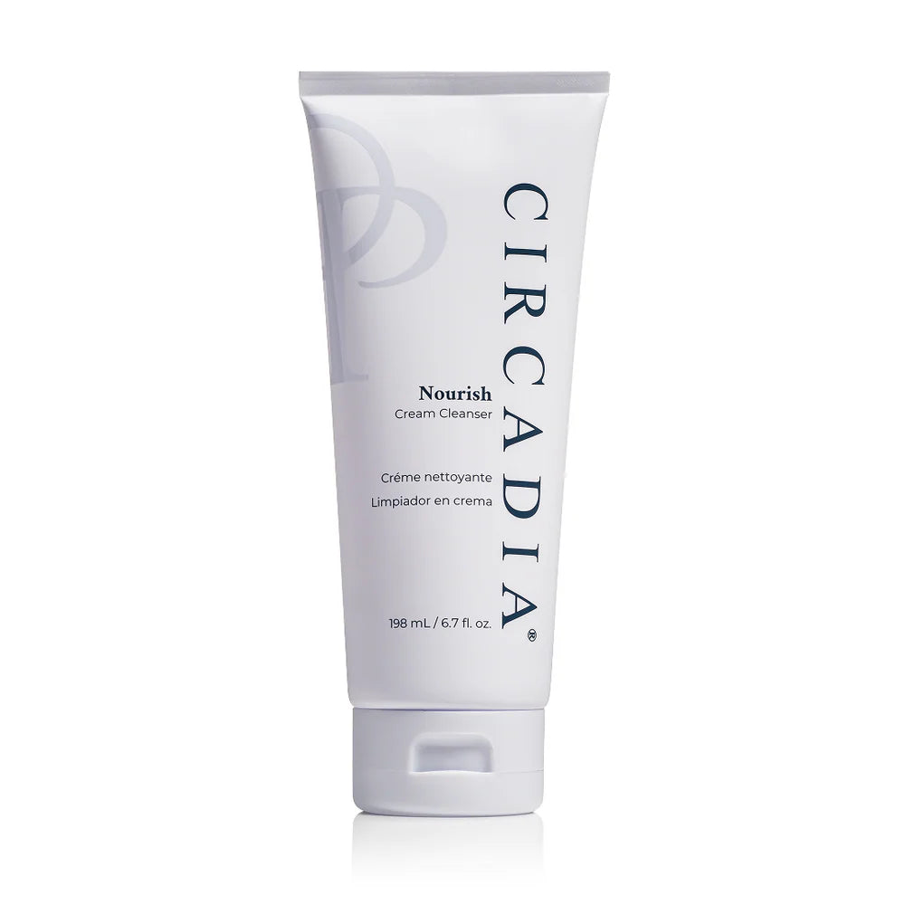 Circadia Nourish Cream Cleanser tube on a white background