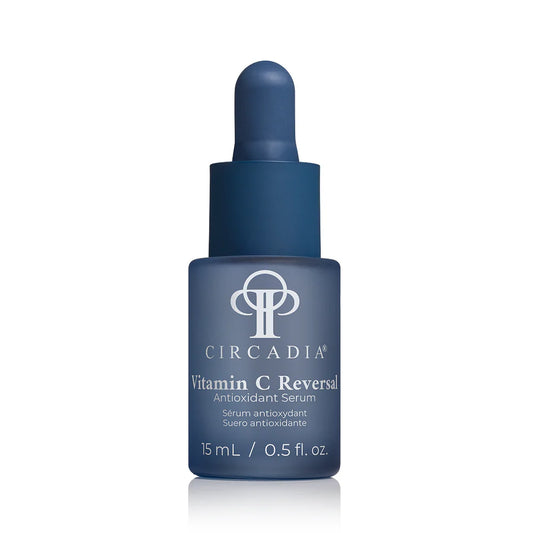 Circadia Vitamin C Reversal serum bottle on a white background