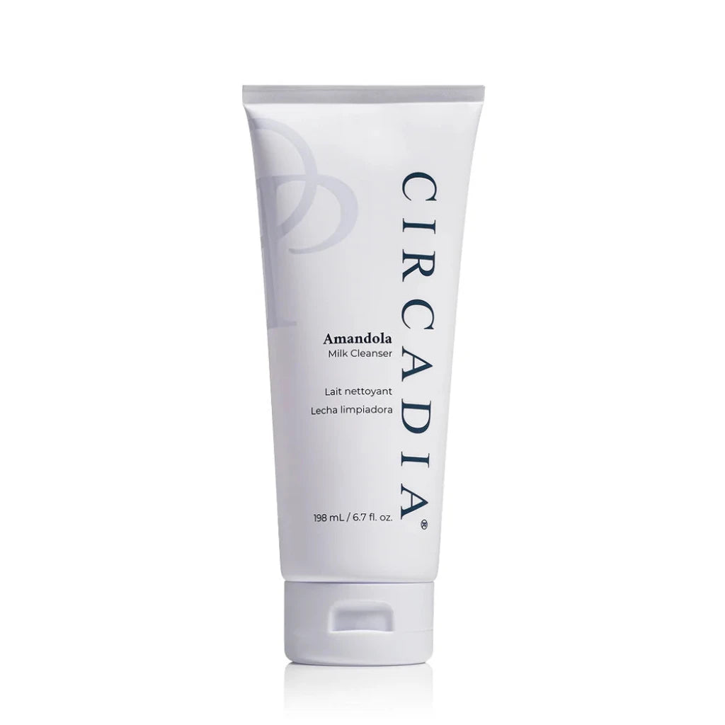 Circadia Amandola Milk Cleanser tube on a white background