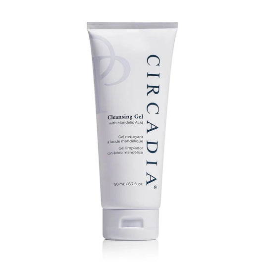 Circadia cleansing gel tube on a white background