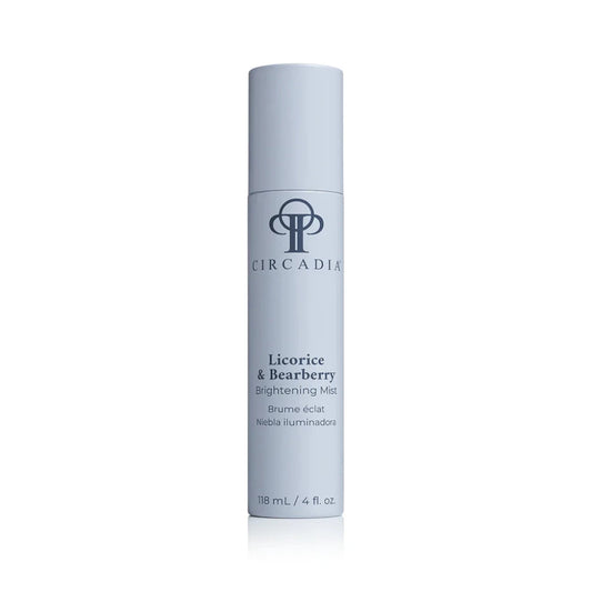 Circadia Licorice & Bearberry Brightening Mist bottle on a white background