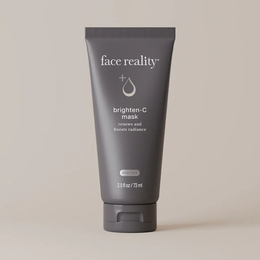 Face Reality Brighten-C Mask on a light beige background