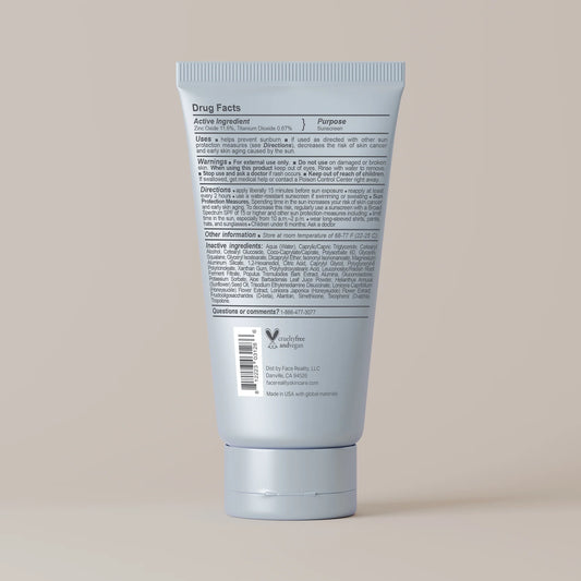 Face Reality Ultimate Protection SPF28, 2 oz | Mineral Matte