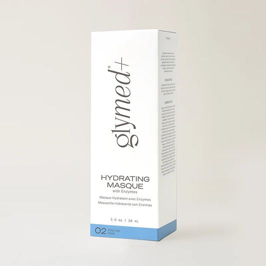 Glymed Hydrating Masque with Enzymes box on white background