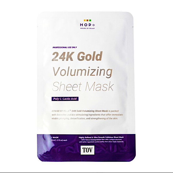 HOUSE OF PLLA® HOP+ 24k Gold Volumizing Sheet Mask