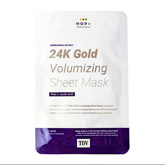 HOUSE OF PLLA® HOP+ 24k Gold Volumizing Sheet Mask