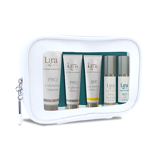 Lira Clinical Travel + Care Kit Anti-Aging/Firming Free with $200+ Purchase using code: LCKIT