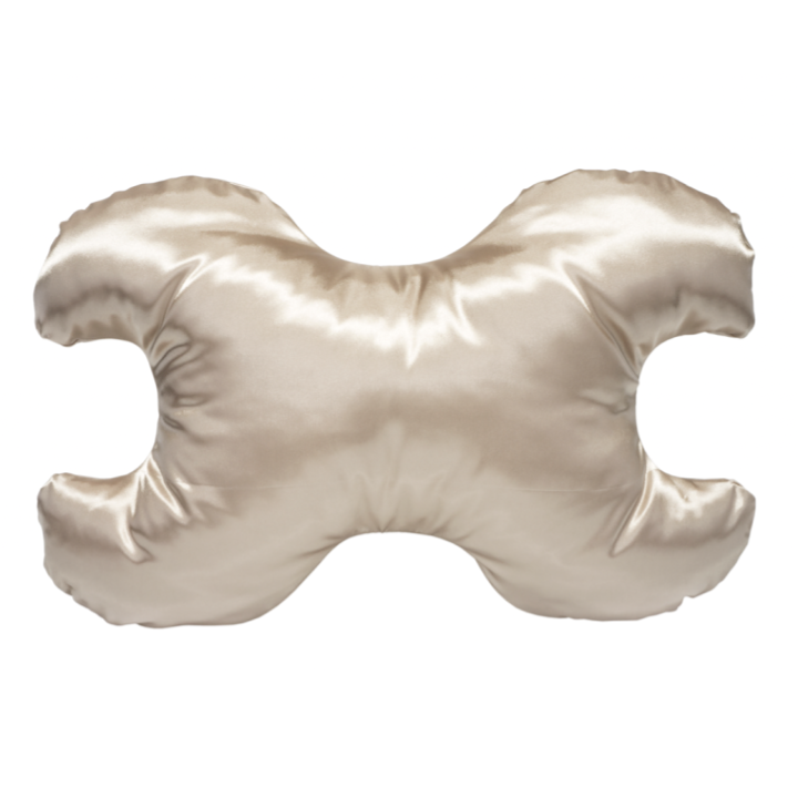 Le Grand Save My Face Pillow - with Satin Champagne Case