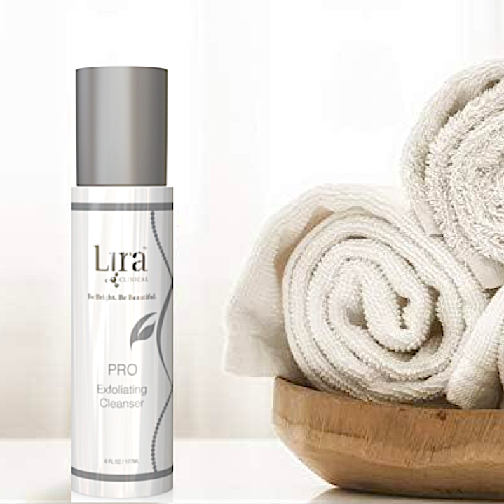 Lira Clinical PRO Exfoliating Cleanser Free with $125+ Purchase using code: GLOW