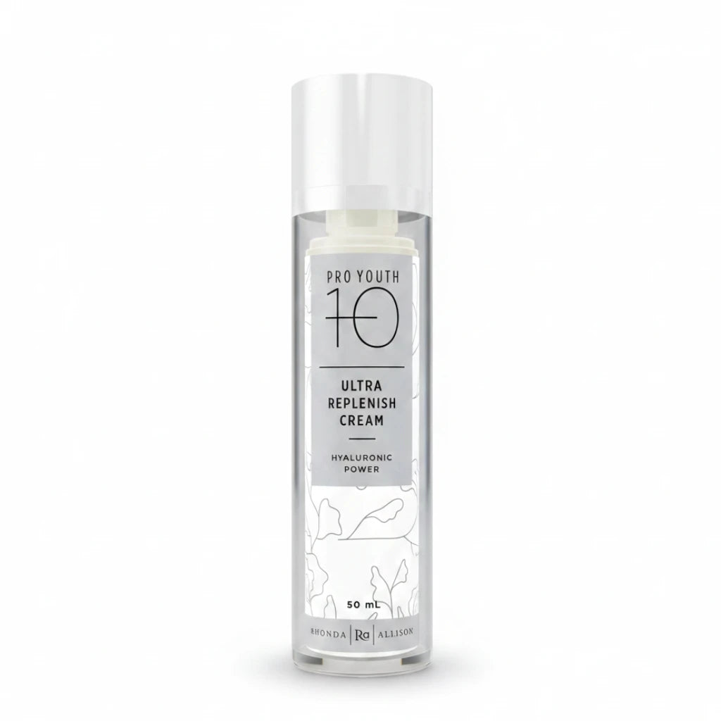 Pro Youth 10 Ultra Replenish Cream bottle on a white background