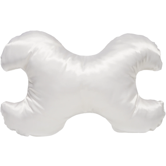 Save My Face Le Grande White Satin | Adjustable Luxury Filling
