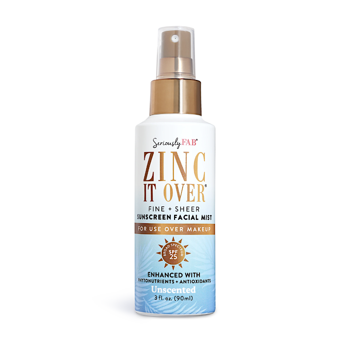 Seriously FAB Zinc It Over® Unscented SPF 25, 3 oz