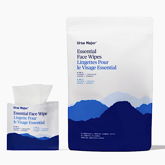 Ursa Major Essential Face Wipes 20-count