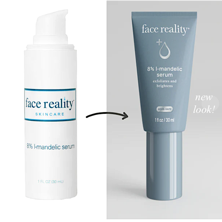 Face Reality 8% L-Mandelic Serum 1 oz