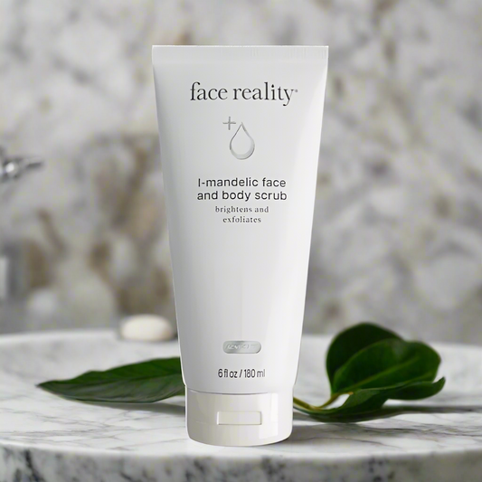 Face Reality L-Mandelic Face and Body Scrub 6 oz