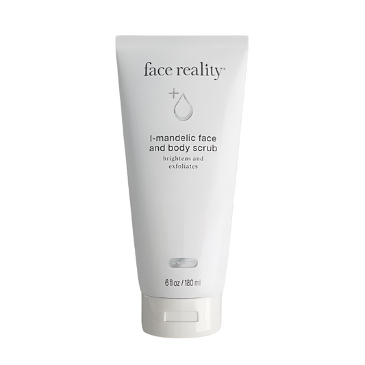 Face Reality L-Mandelic Face and Body Scrub 6 oz