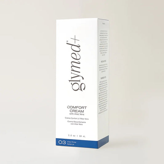 Glymed+ Comfort Cream packaging on a white background