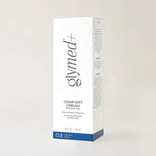 Glymed Plus Comfort Cream packaging on a white background