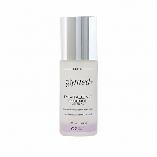 Glymed Plus Revitalizing Essence bottle on a white background
