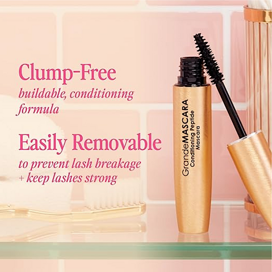 Grande Cosmetics GrandeMASCARA Conditioning Peptide Mascara | Rich Black