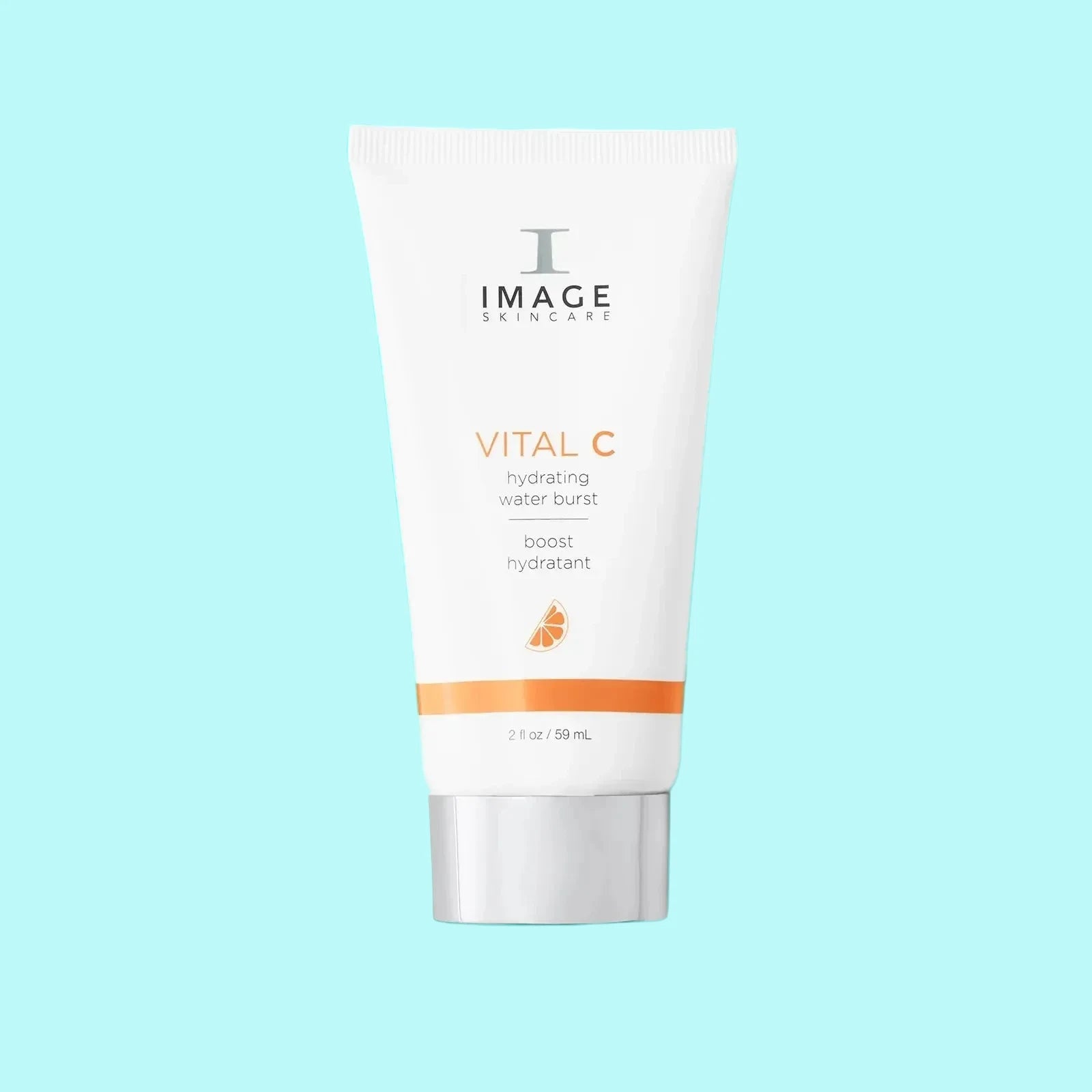 Skincare tube labeled 'Vital C' by Image Skincare on a white background
