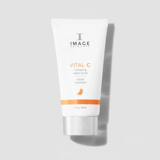 Skincare tube labeled 'Vital C' by Image Skincare on a white background
