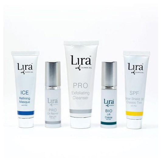 Lira Clinical Travel + Care Kit Anti-Aging/Firming Free with $200+ Purchase using code: LCKIT