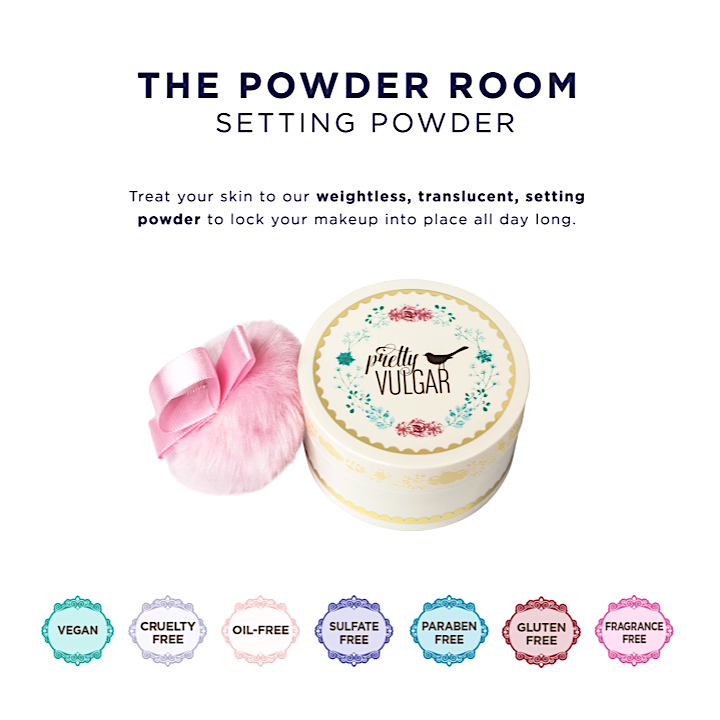 Pretty Vulgar the Powder Room: Translucent Setting Powder