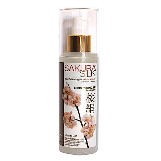 Sakura Silk Gel for Face & Body 5 oz