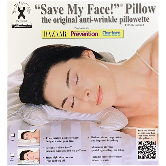 Le Grand Save My Face Pillow | Beauty Pillow