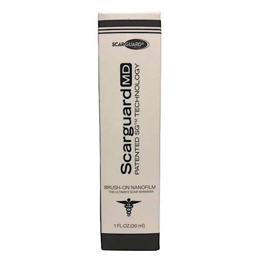 Scarguard MD box on a white background