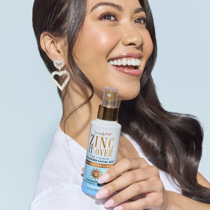 Seriously FAB Zinc It Over® Unscented SPF 25, 3 oz