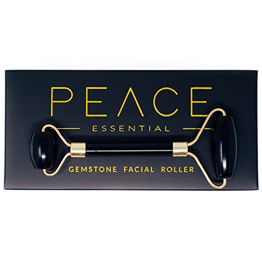 Peace Essential Gemstone Facial Roller - BLACK OBSIDIAN