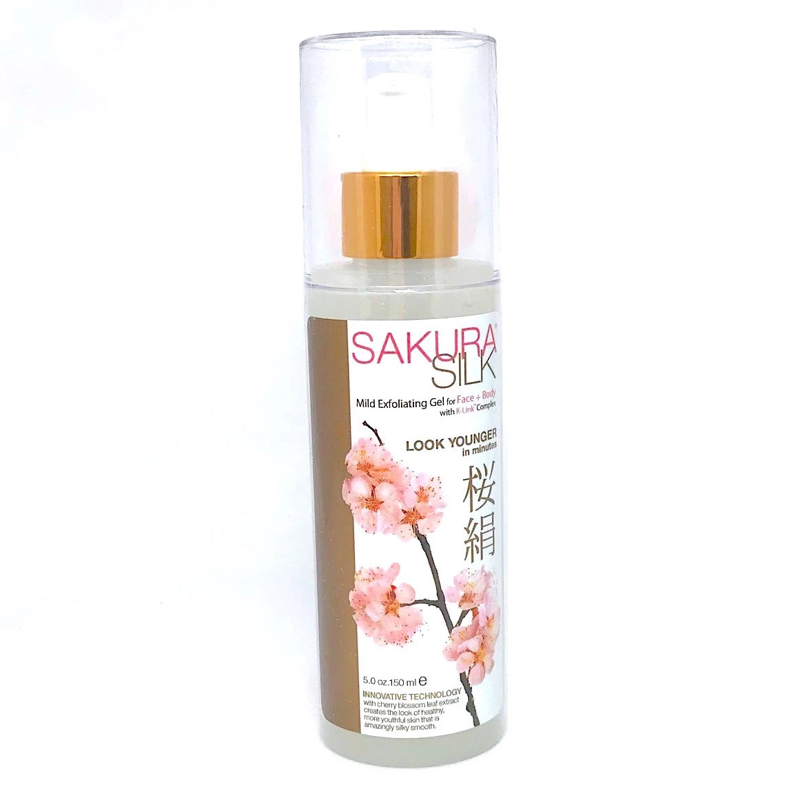 Sakura Silk Mild Exfoliating Gel for Face and Body - Sophies Cosmetics