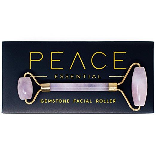 Peace Essential Gemstone Facial Roller - ROSE QUARTZ